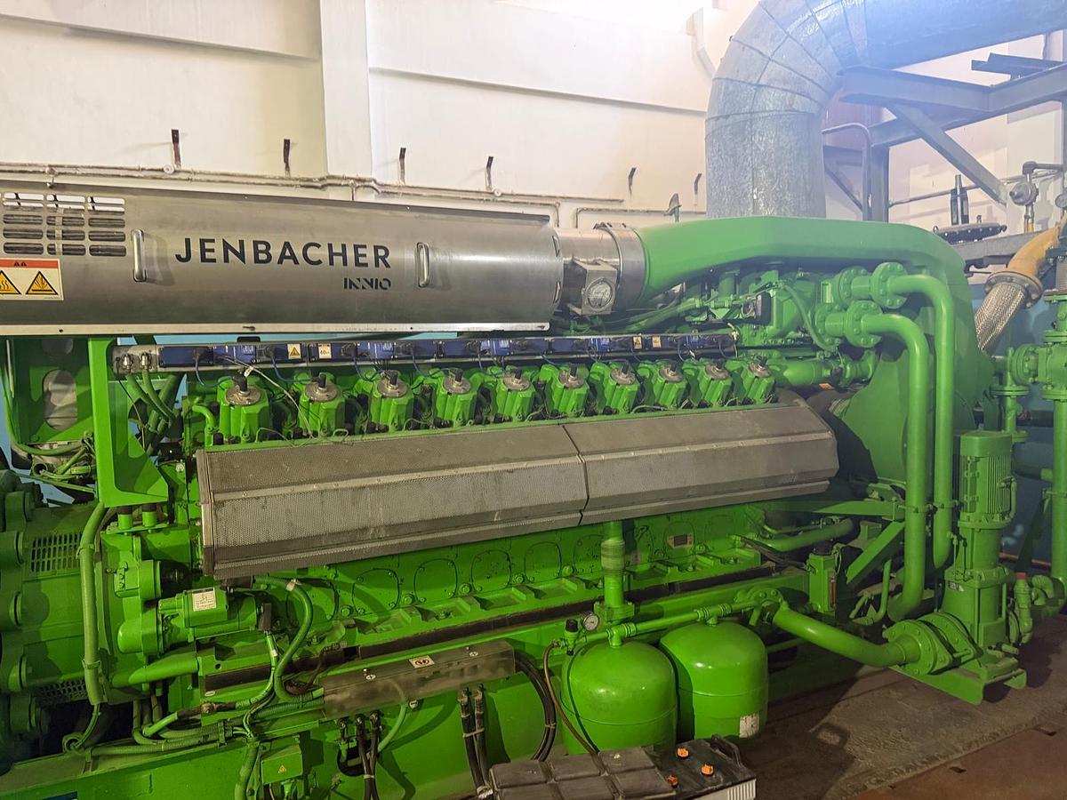 Used 2021 Jenbacher 1500 kW Gas Generating Set Jenbacher J420 GS-B05