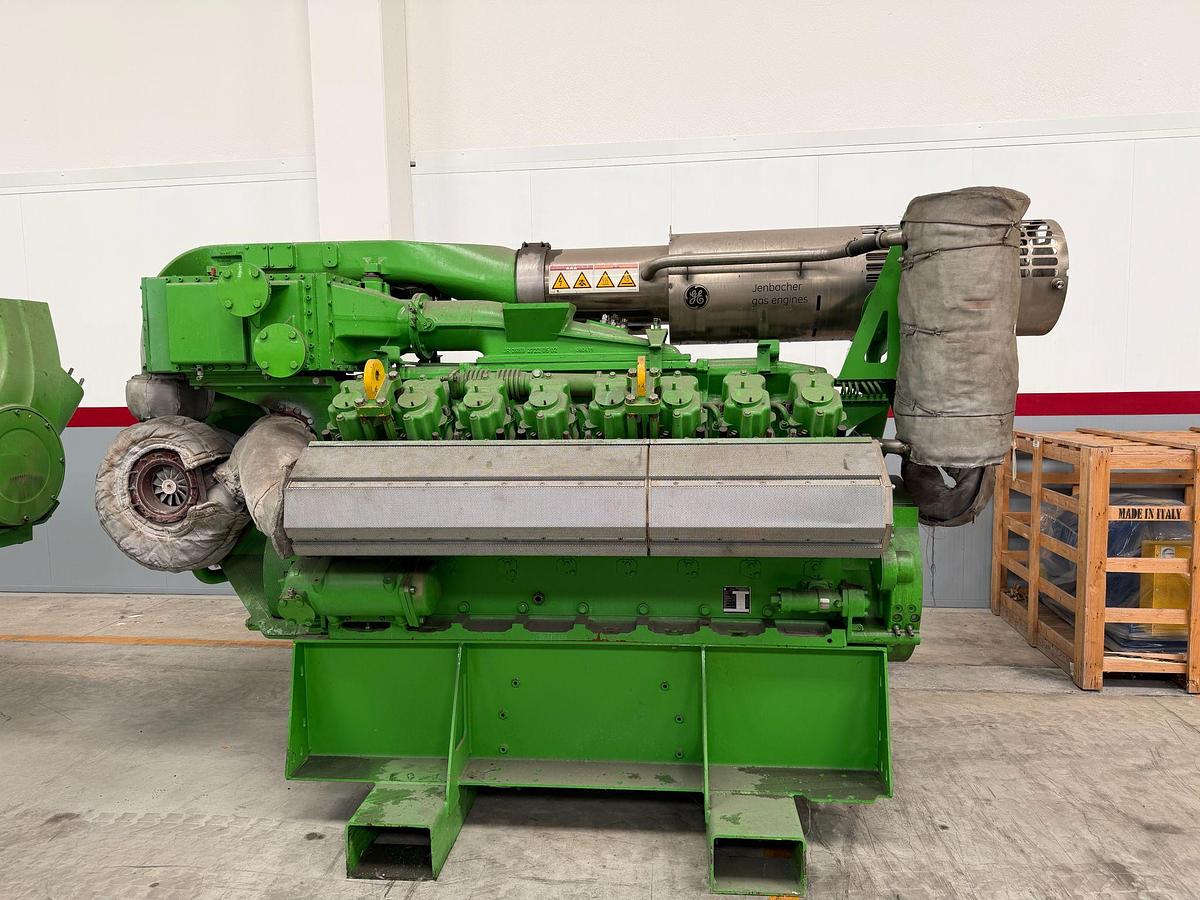 Used 2015 GE Jenbacher J416 GSB225 Natural Gas Cogeneration Engine – 1,029 kW