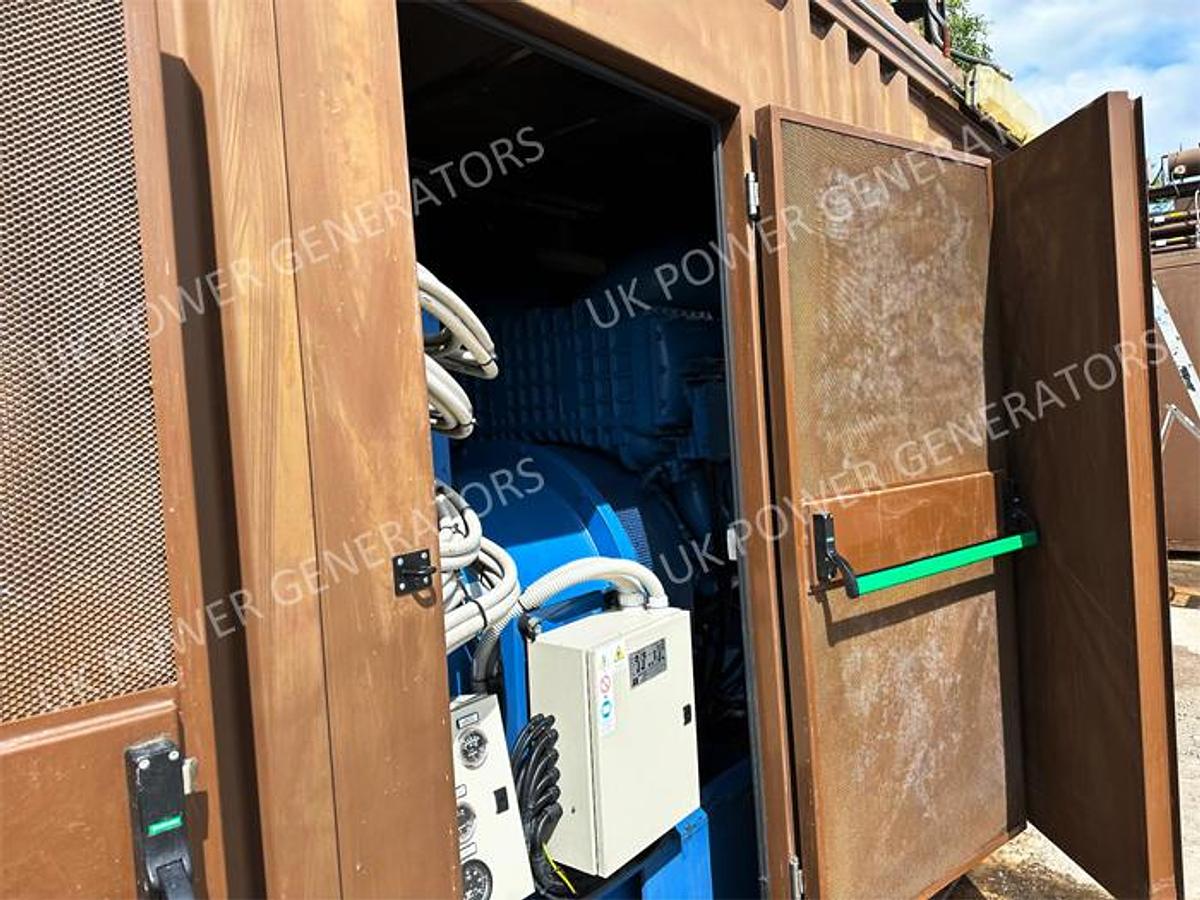 Used MTU 20V4000 Diesel Generator Containerized Package 2 Units