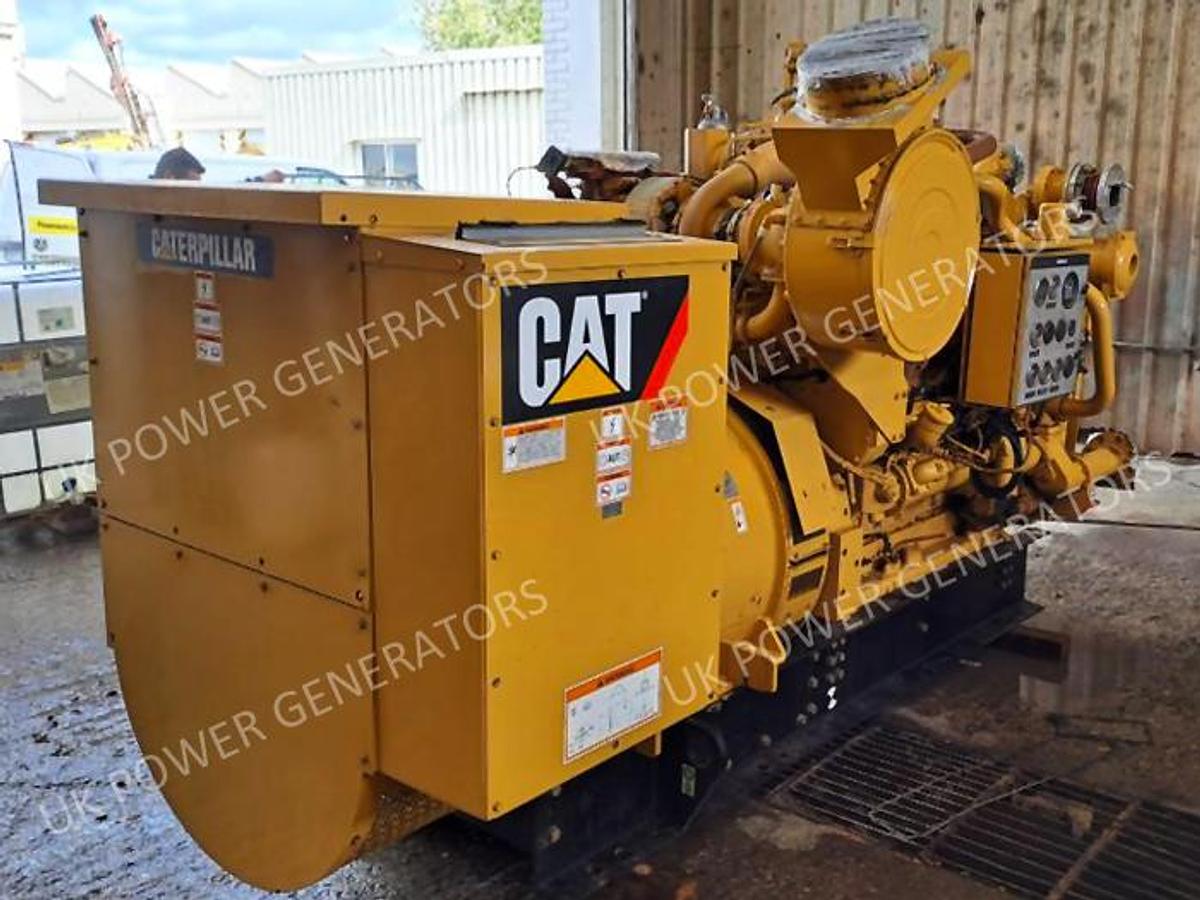 Used 2007 Caterpillar G3508 Gas Generator 480kW