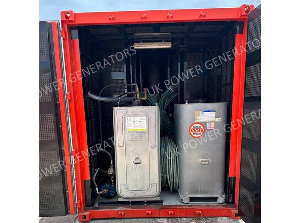 Used 5.75 MW Mitsubishi S12H-PTA 980 kW & S16R-PTAA2 1895 kW DIESEL Containerised Generating Set Complete Power Plant Package