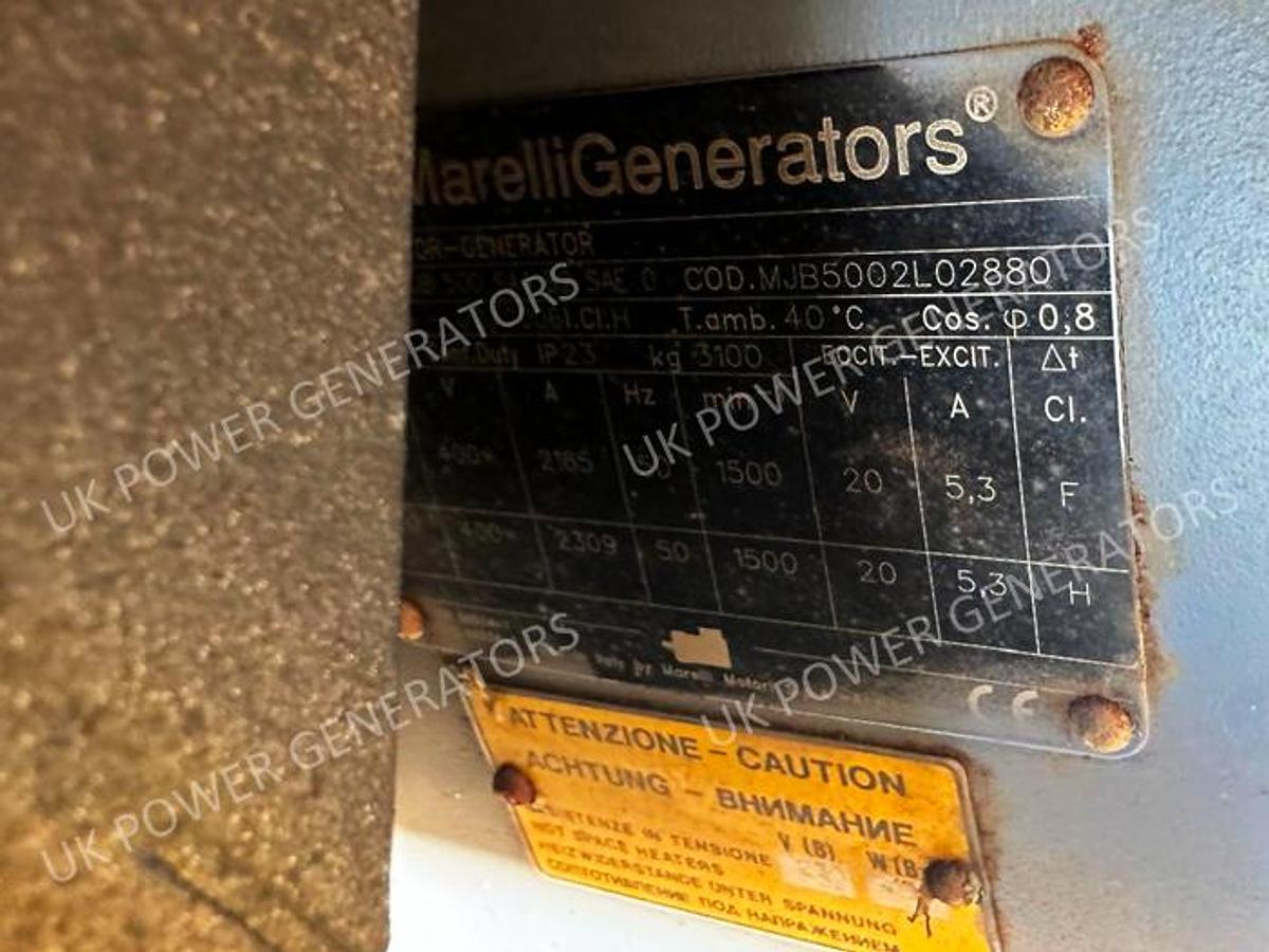 MTU 12V4000 Diesel Generator Containerized Pacage