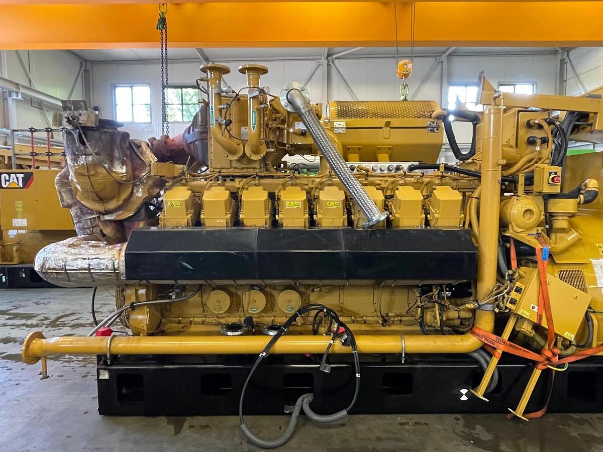 Used 2015 Caterpillar G3516H 6MW Complete Power Plant & 2MW each