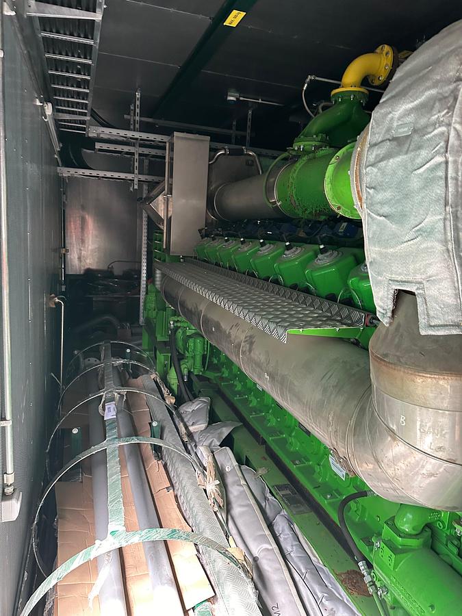 2023 Jenbacher 616 2.5 MW Containerized Natural Gas Generating Set x 2 units