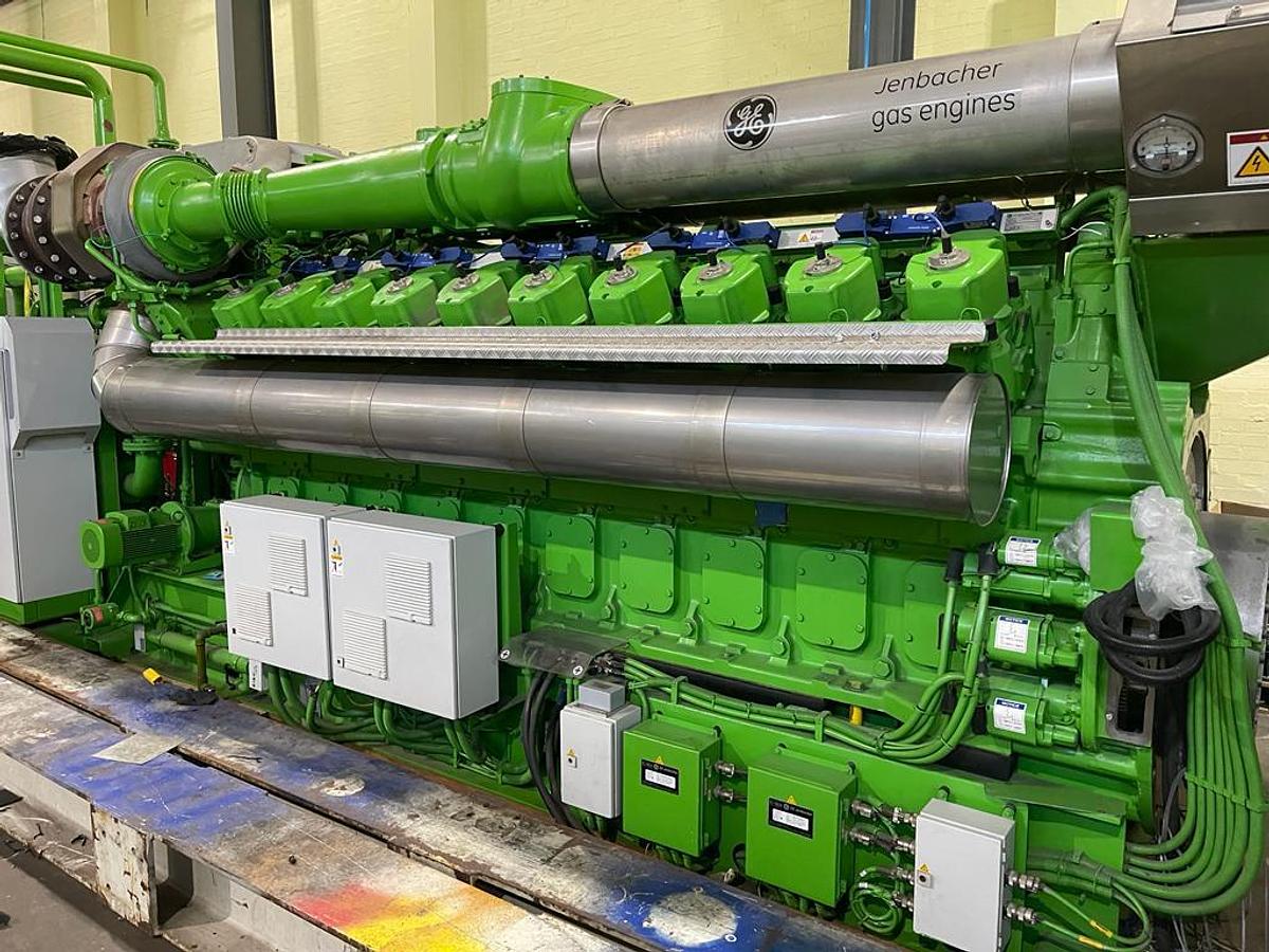 Used 2009 JENBACHER J620GSE139 Engine Only - Almost Brand New -