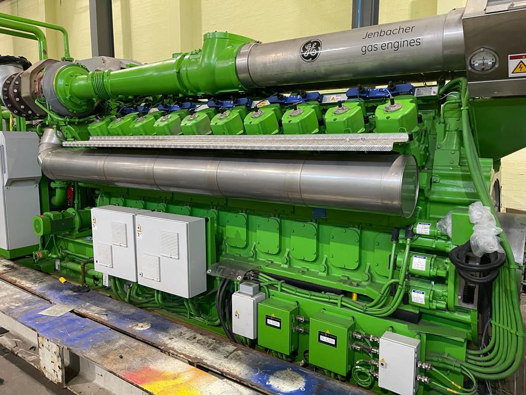 Used 2009 JENBACHER J620GSE139 Engine Only - Almost Brand New -