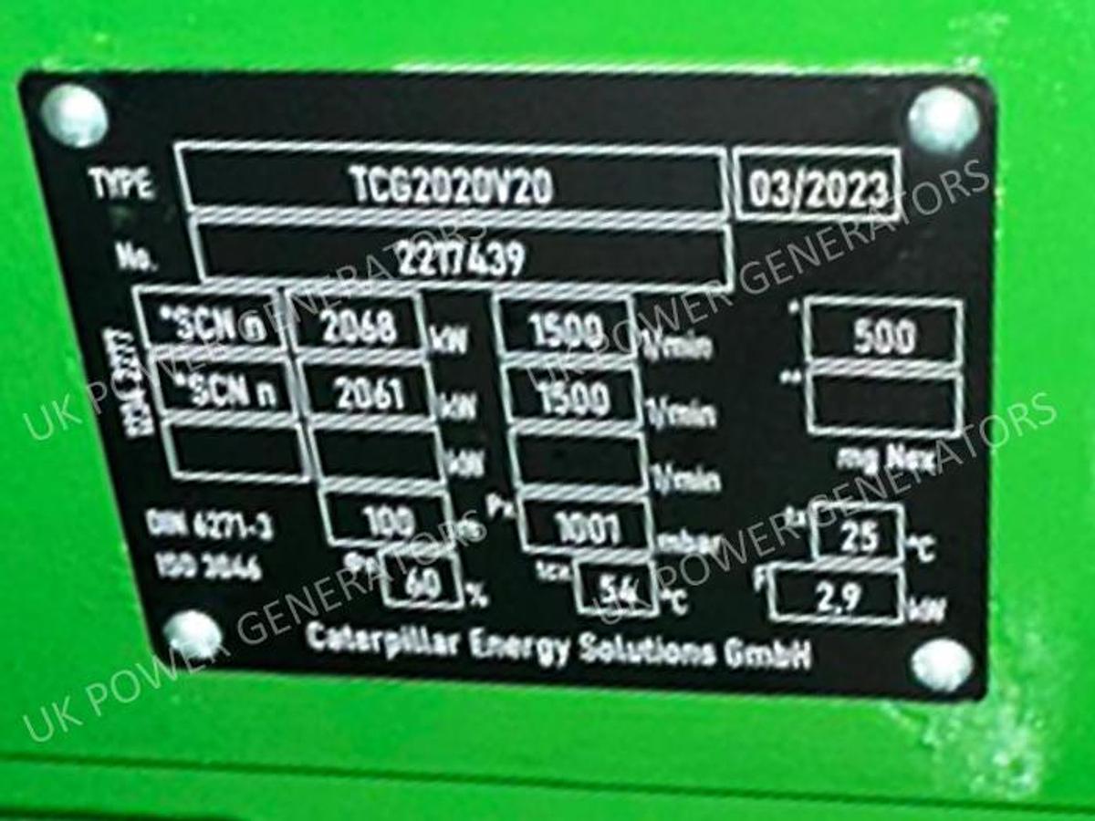 2023 MWM 3 Units of Gas Generator New