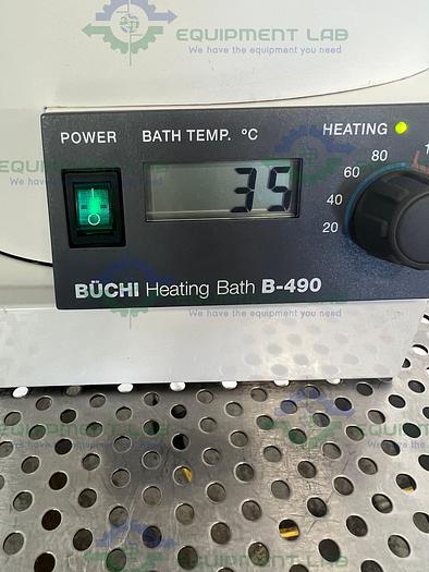 Used Buchi R-205 Rotavapor w/ Buchi V-805 Vacuum Controller & Buchi V-700 Vacuum Pump