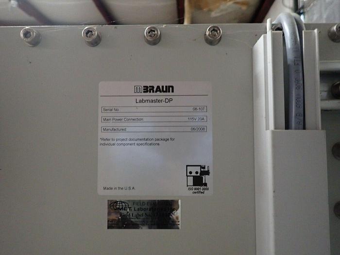 Used MBraun Gas Purification Platform MB20/MB200 & Labmaster SP/DP Glove Box Systems