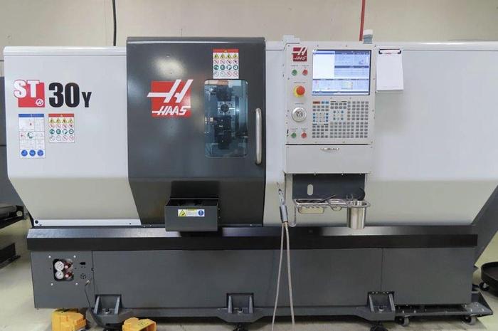 Used 2020 HAAS ST-30Y CNC Turning Center With Live Tooling