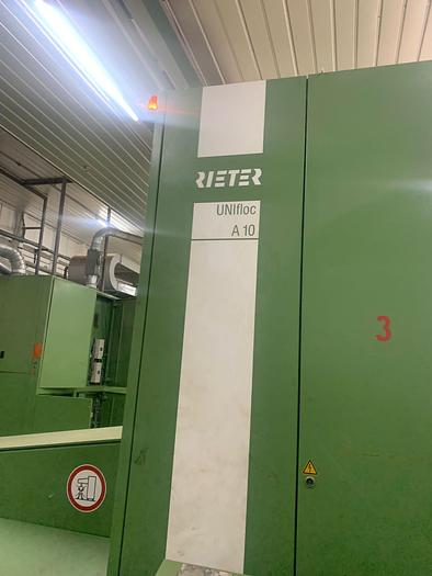 Gebraucht RIETER BLOWROOM, CARDING, DRAW FRAMES and COMBING MACHINERS, 1993-2003