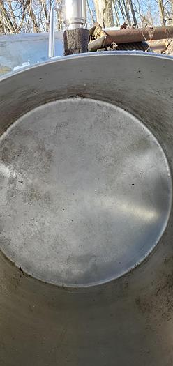 Used 65 GALLON OPEN TOP TANK WITH COVER – T-316 S/S