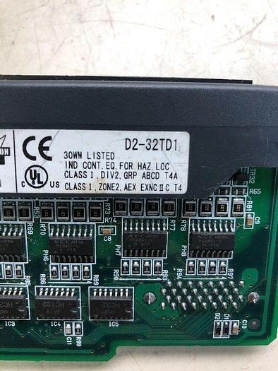 Used AUTOMATION DIRECT D2-32TD1 12-24 VDC OUTPUT MODULE