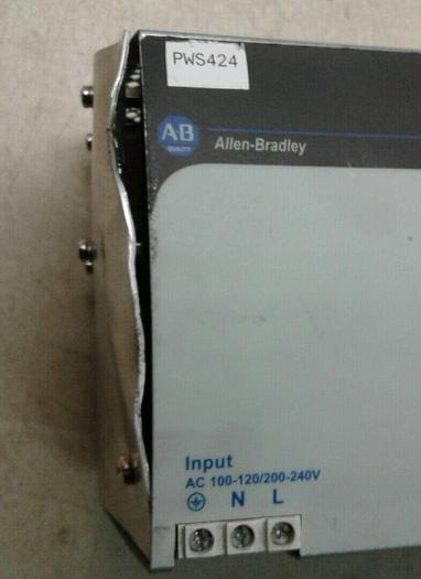 Used Allen Bradley 1606-XL480EP Ser B Power Supply 24-28VDC 20A