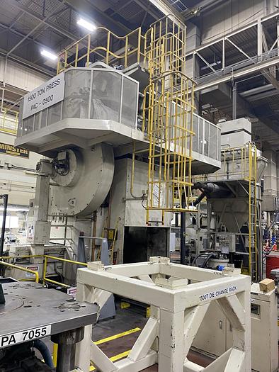 Used AIDA 1500 ton Knuckle Joint Stamping Press