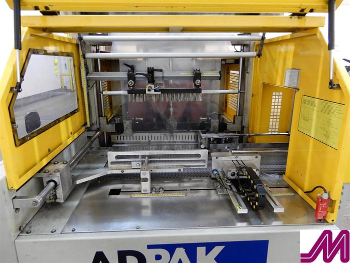 Used 2010 Adpak Smipack Model BP802AR 280RS Shrinkwrapper & Heat Tunnel