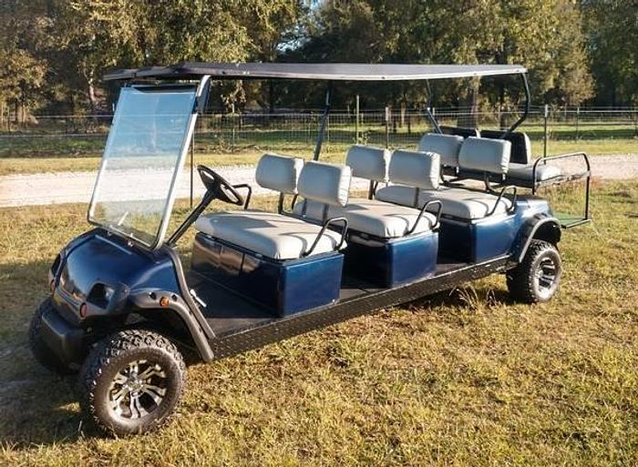 Used Yamaha Limo Golf Cart - 8 Passenger