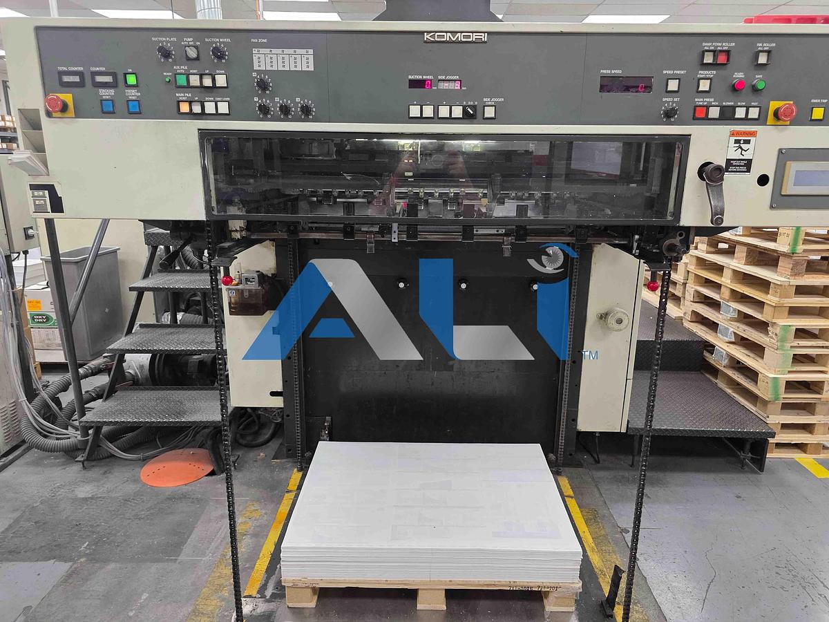 Used 1999 Komori L640 / 6 Color / Coater Extended Delivery