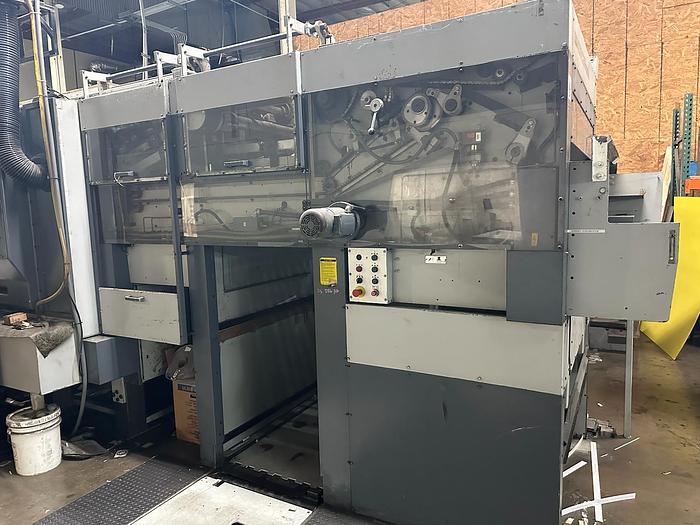 Used 1988 Bobst Autoplatine SP 102 CER Automatic Die Cutter