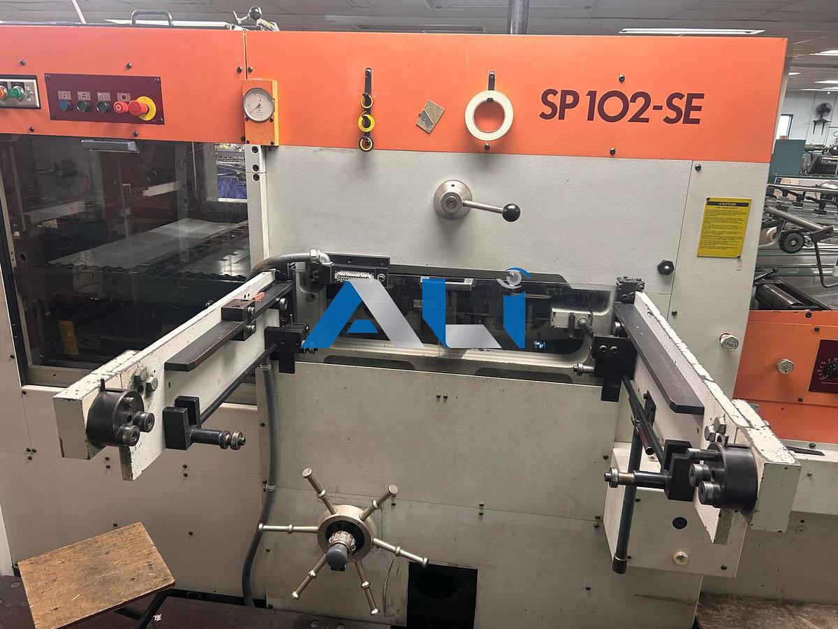 Used 1993 Bobst SA Autplaten SP 102 SE