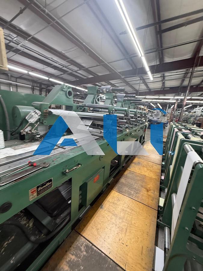 Used Hamilton Hi-Line 6 station continuous collator