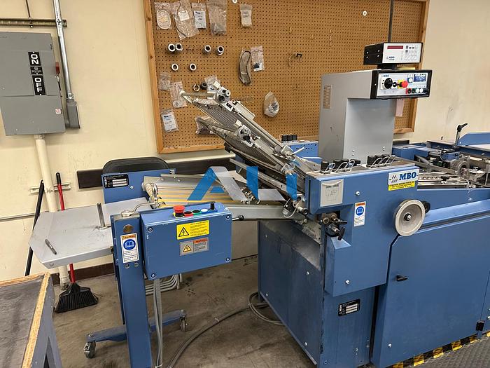 Used 2006 MBO B21 continuous feed Folder