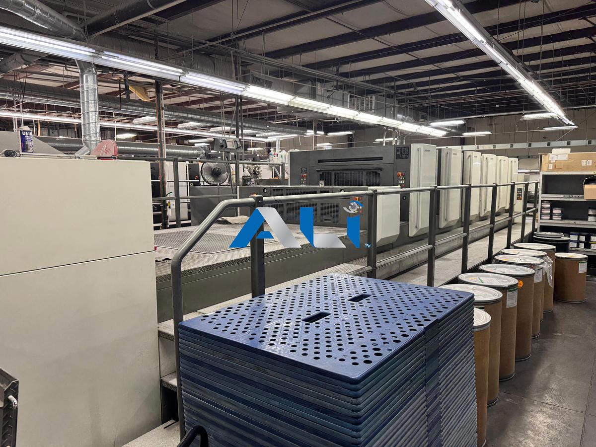 Used 2004 Komori LS 640, 28" x 40" 6 Color, Coater, Extended Delivery