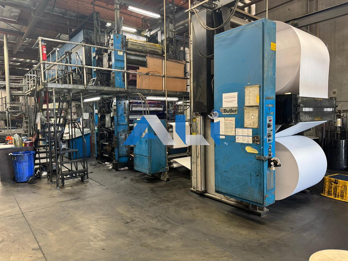 Used 1996 Goss C-450 Printing Press with tower configuration