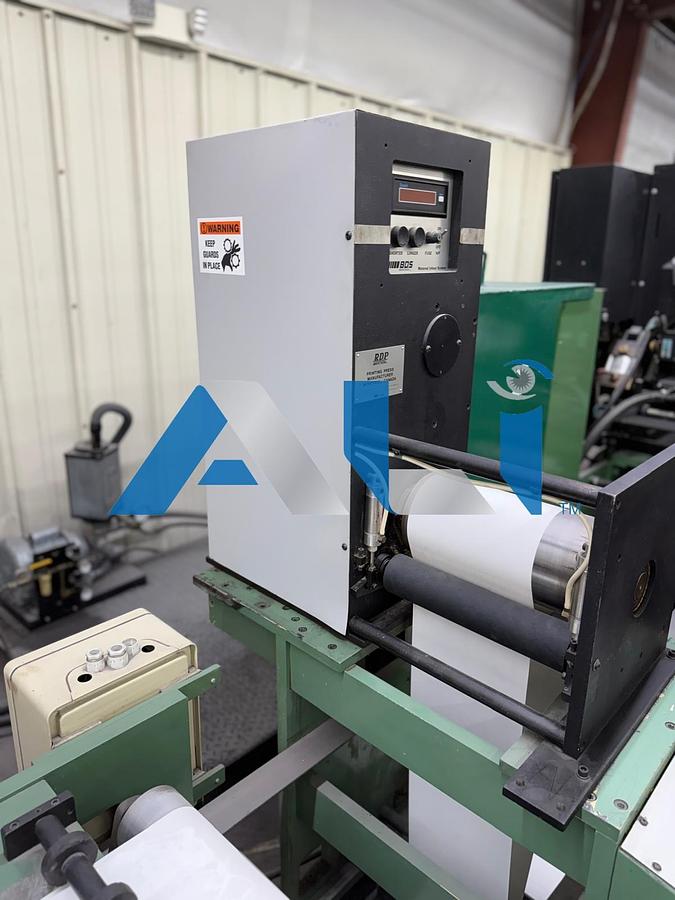Used Egan Flexo 4 Color 10.5” Press