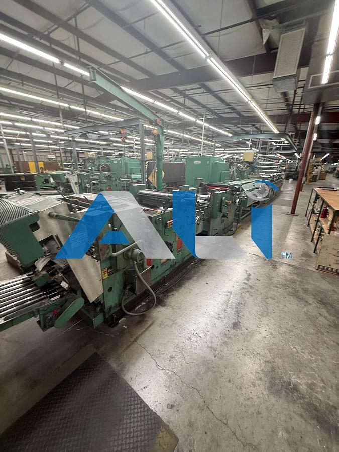 Used Hamilton Hi Line 8 station continuous collator