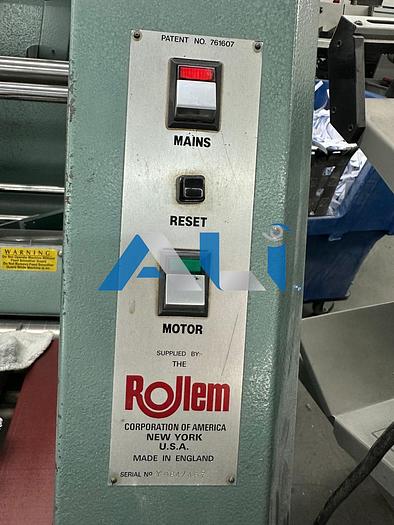 Used Rollem Perforate and Slit
