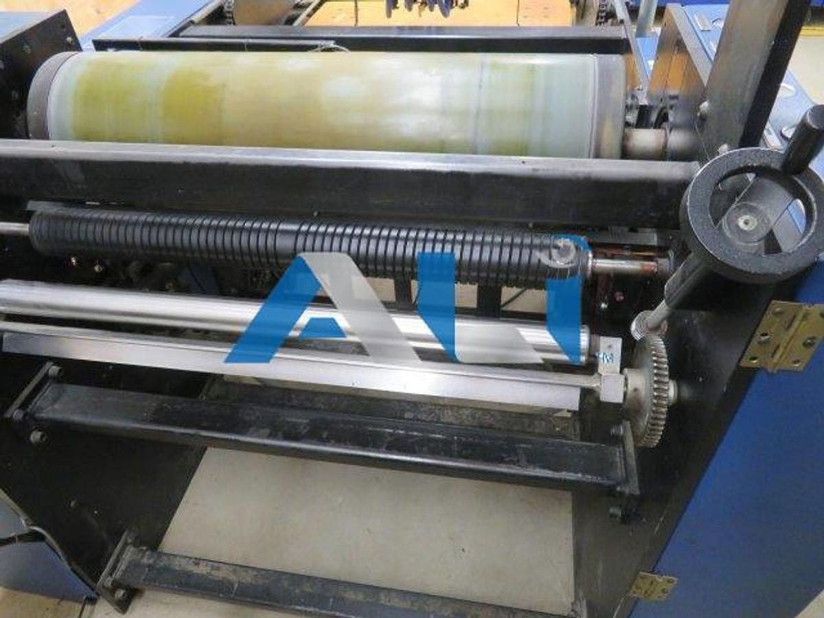 Used D&K 3215 Laminator High Speed Angled Knife Separator