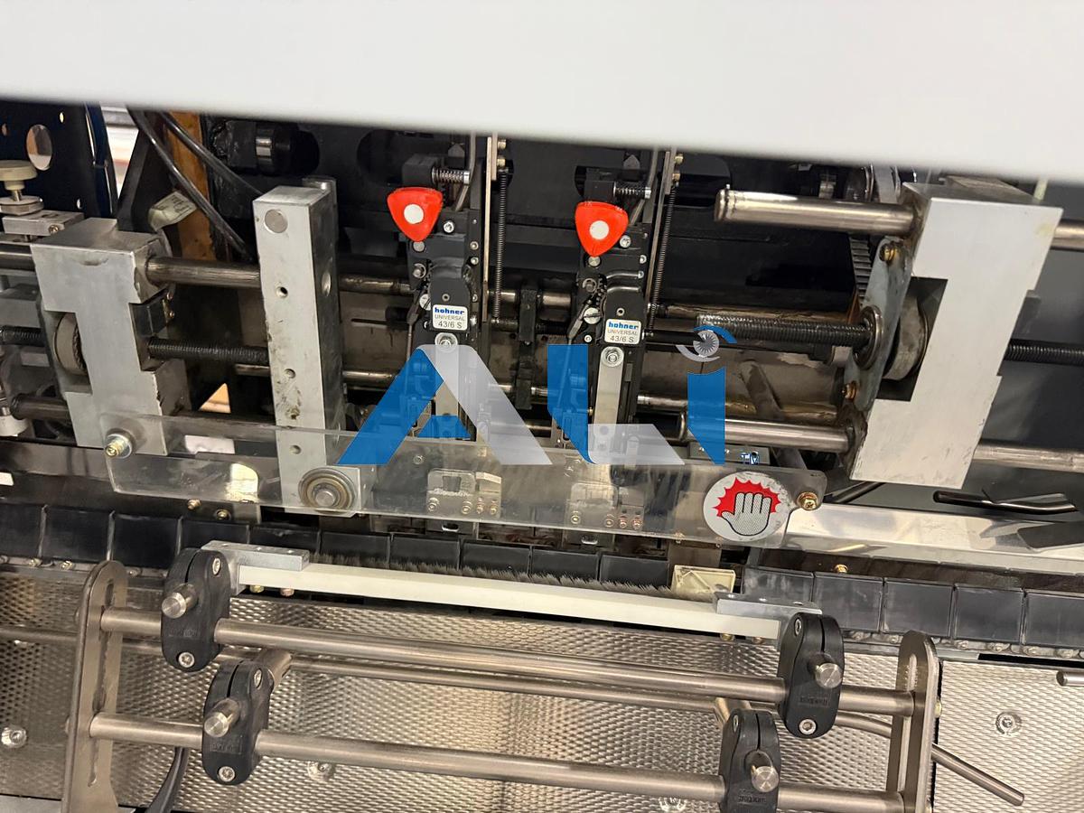 Used 2003 Horizon Stichliner 5 Tower, 3 Knife Saddle Stitcher, collator 9 x 12