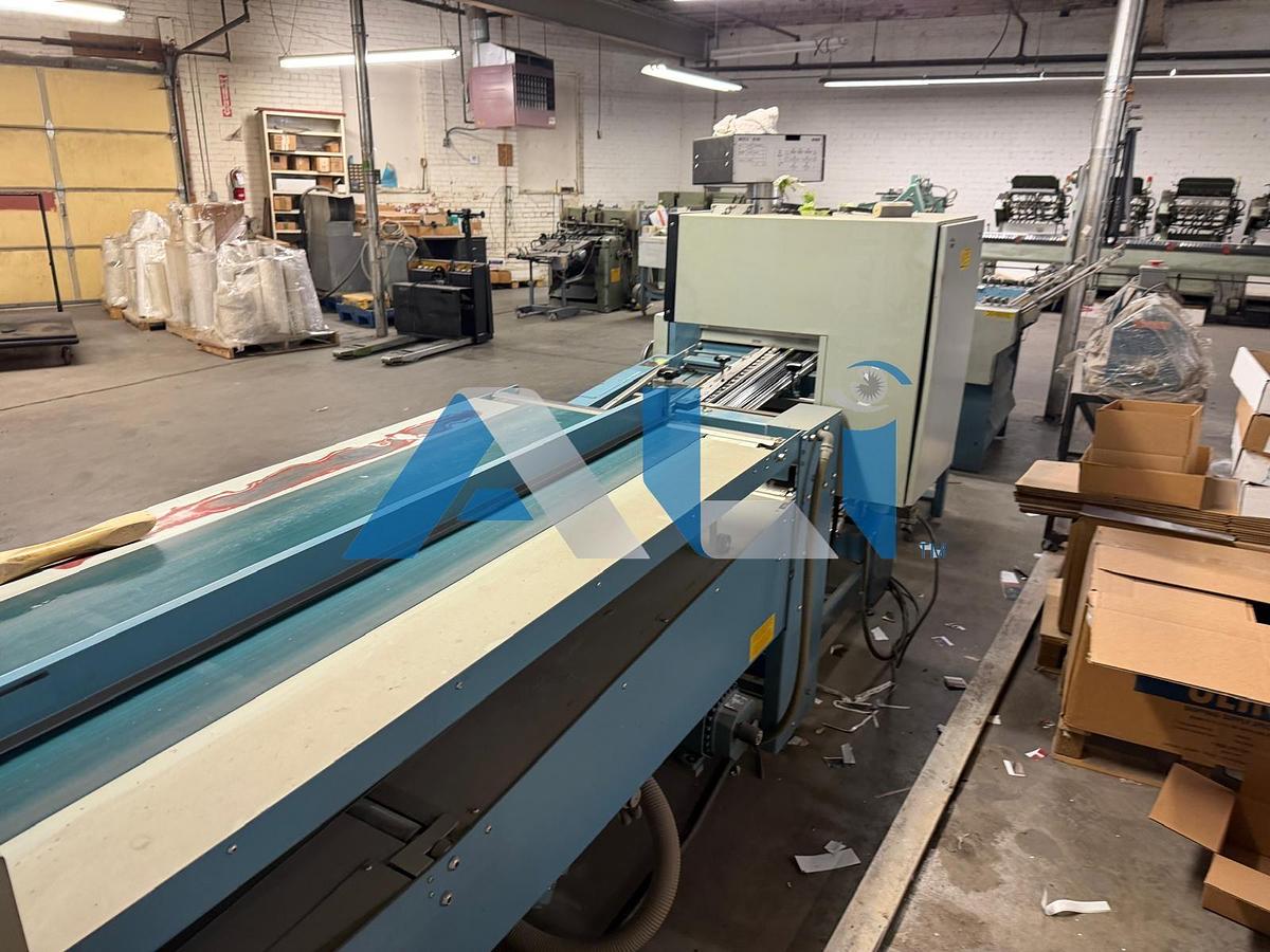 Used 1995 MBO Folder 26 x 40, 4/4/4 Continuous Feed w/ 8pg, 16pg & Del