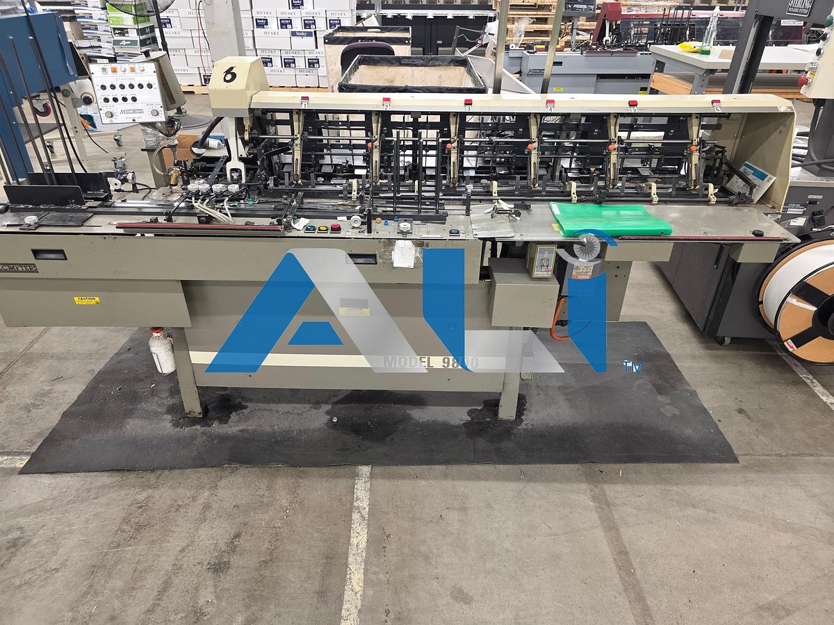 Used 1982 MailCrafter 9800 6 Swing Arm Inserter