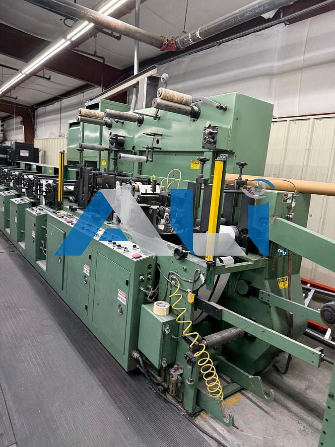Used Egan Flexo 4 Color 10.5” Press