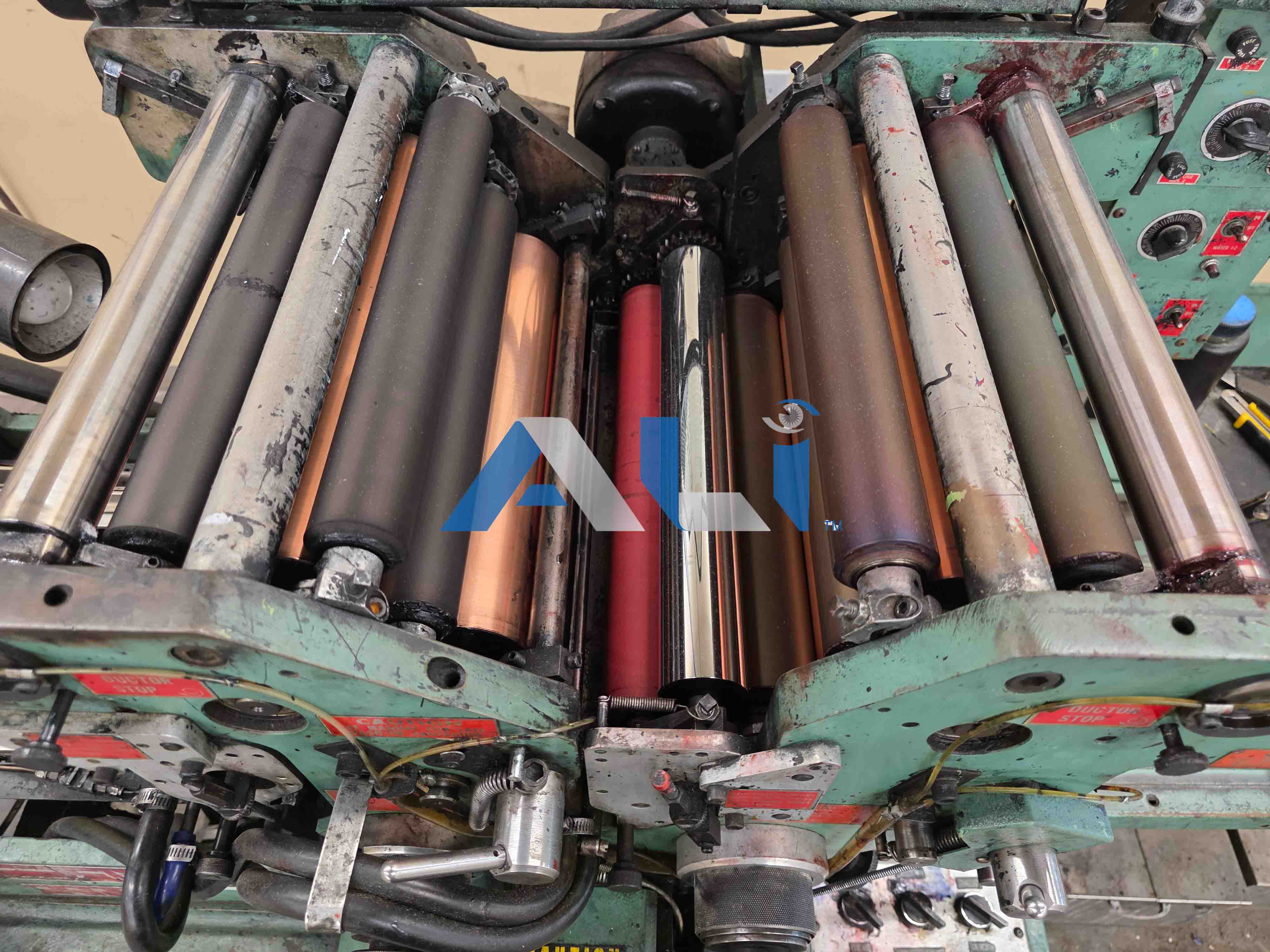 Used 1978 Halm Jet Press JP TWOD P 2 Color Press