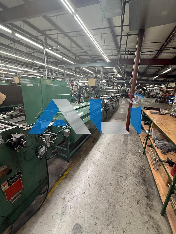 Used Hamilton Hi Line 8 station continuous collator