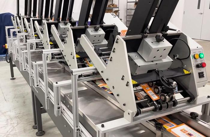Used Superior XM 1 Specialized High Speed Inserter/ Collator