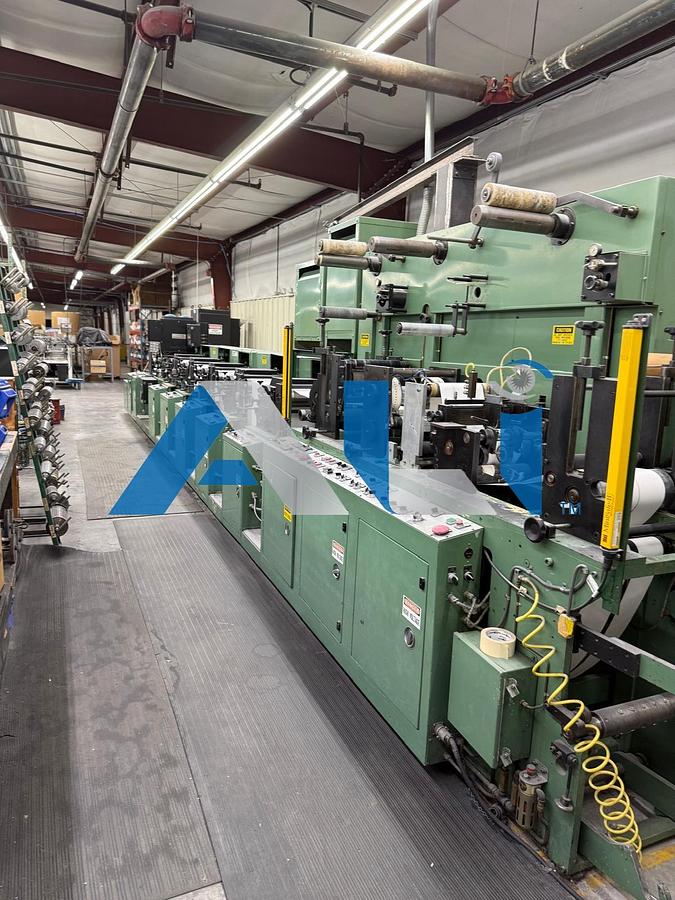 Used Egan Flexo 4 Color 10.5” Press