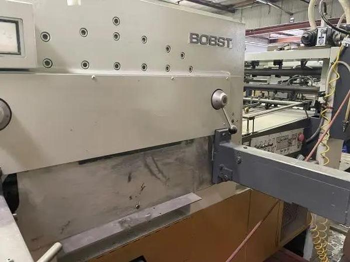 Used 1978 Bobst SP 126 E Autoplaten Die Cutter #105256