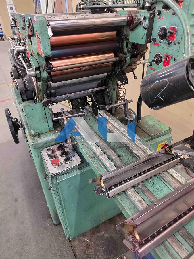 Used 1978 Halm Jet Press JP TWOD P 2 Color Press