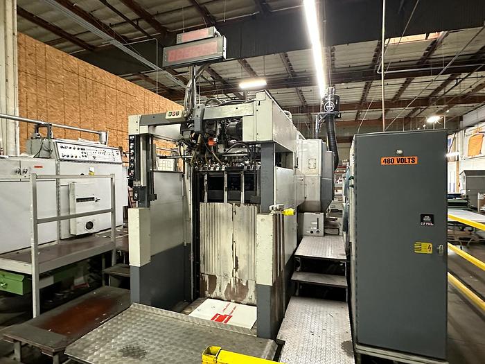 Used 1988 Bobst Autoplatine SP 102 CER Automatic Die Cutter