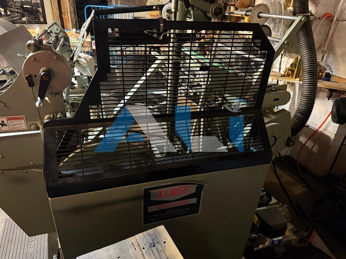 Used Kluge 14x22 EHD Die Cutter and Foil Press