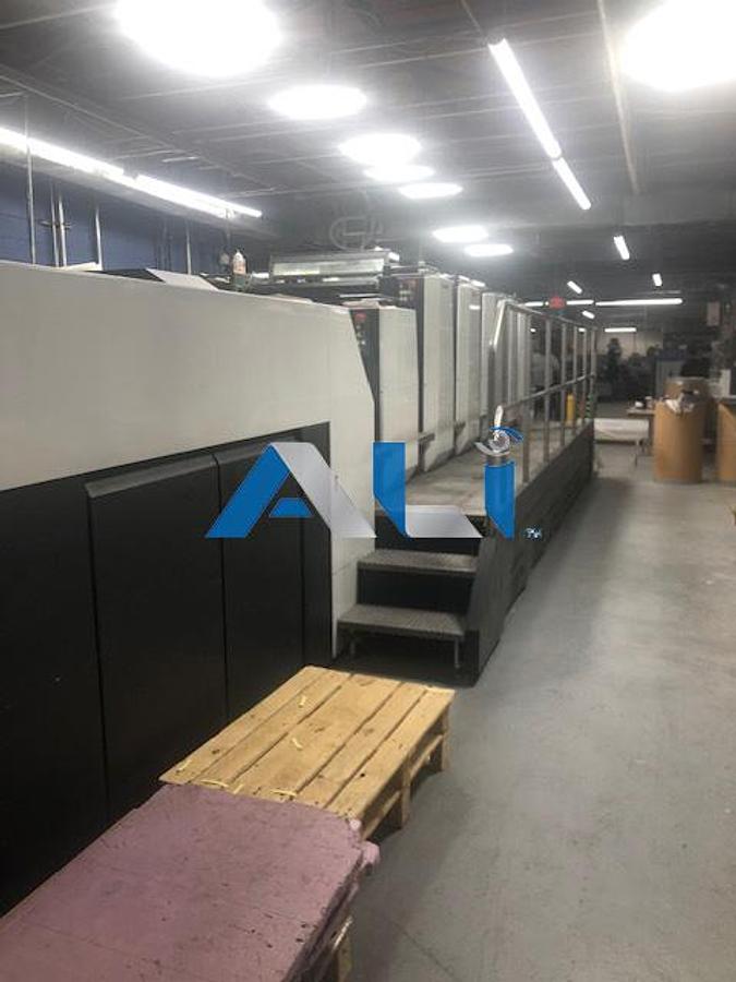 Used 2018 Komori G537, 5 Color, HUV Extended Delivery