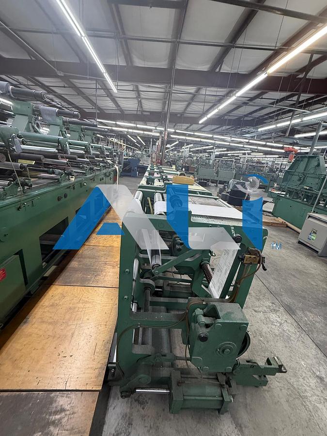 Used Hamilton Hi-Line 6 station continuous collator