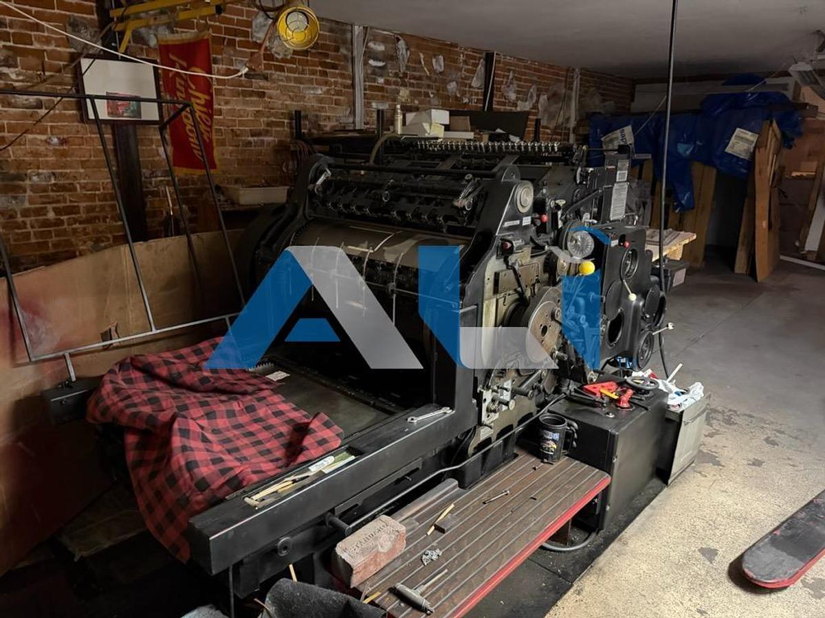 Used Heidelberg 22 x 30.5 Cylinder Die Cutter