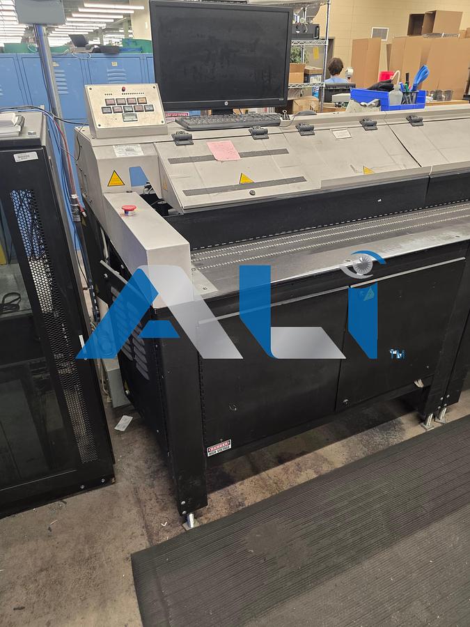 Used 1985 Bell and Howell PTI 45X Postal Sort Machine with 145 Bins
