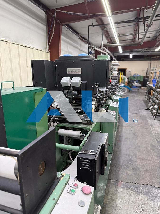 Used Egan Flexo 4 Color 10.5” Press