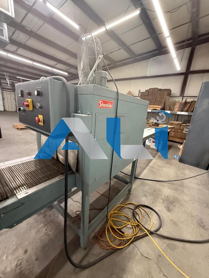 Used Shanklin Shrink Tunnel Model T7F & Heat Sealer Model S26